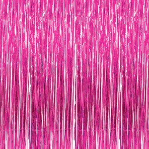 Foil Curtain - Fuschia